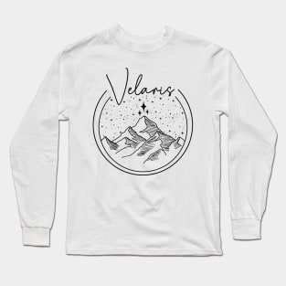 ACOTAR Velaris Logo Long Sleeve T-Shirt
